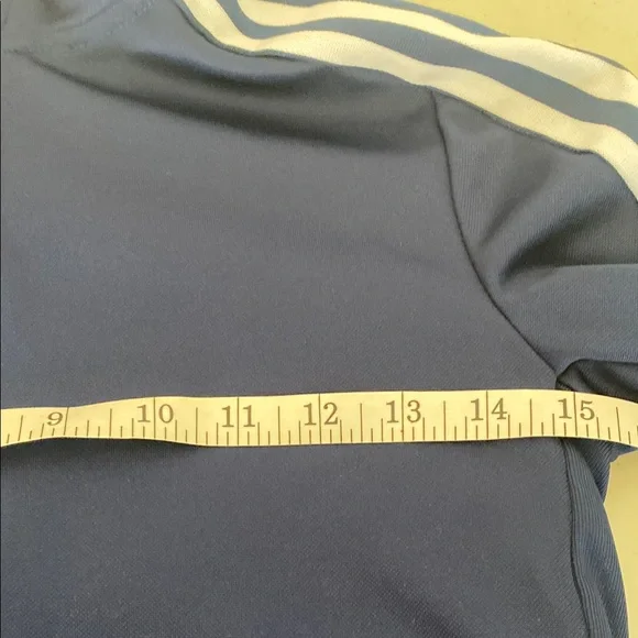 Adidas Navy Blue Track Jacket youth - Picture 5 of 7